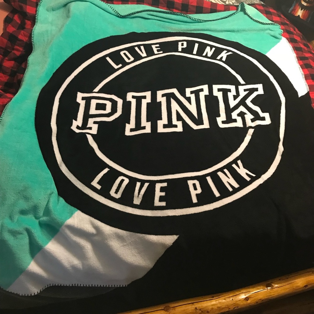 PINK Sherpa blanket
